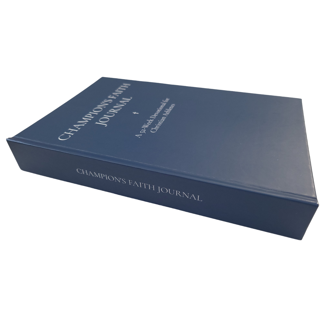Champion's Faith Journal | 52-Week Mental Toughness Training for Christian Athletes